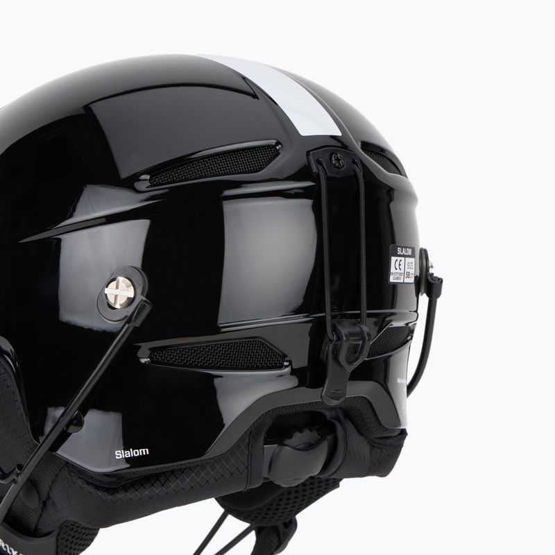 Slidinėjimo šalmas Briko Slalom Epp 2.0 shiny black/white 8
