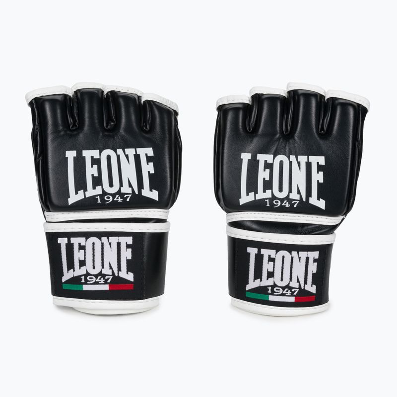 LEONE 1947 Contact MMA graplingo pirštinės juodos GP095