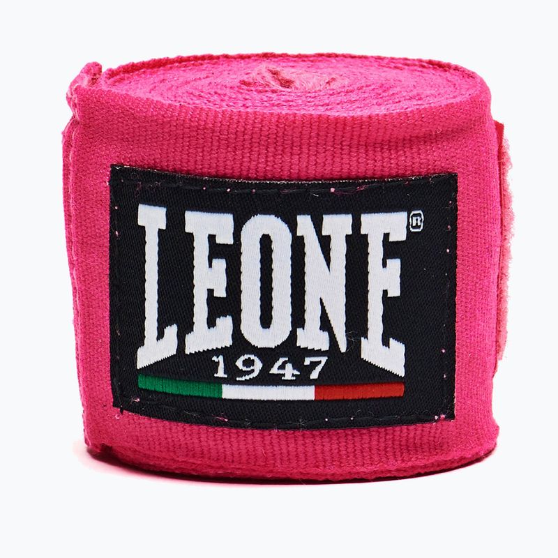 Bokso raiščiai Leone 1947 Hand Wraps 350 cm pink 2
