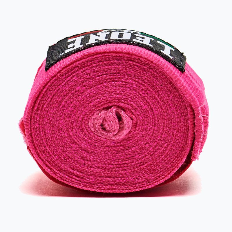 Bokso raiščiai Leone 1947 Hand Wraps 350 cm pink 4