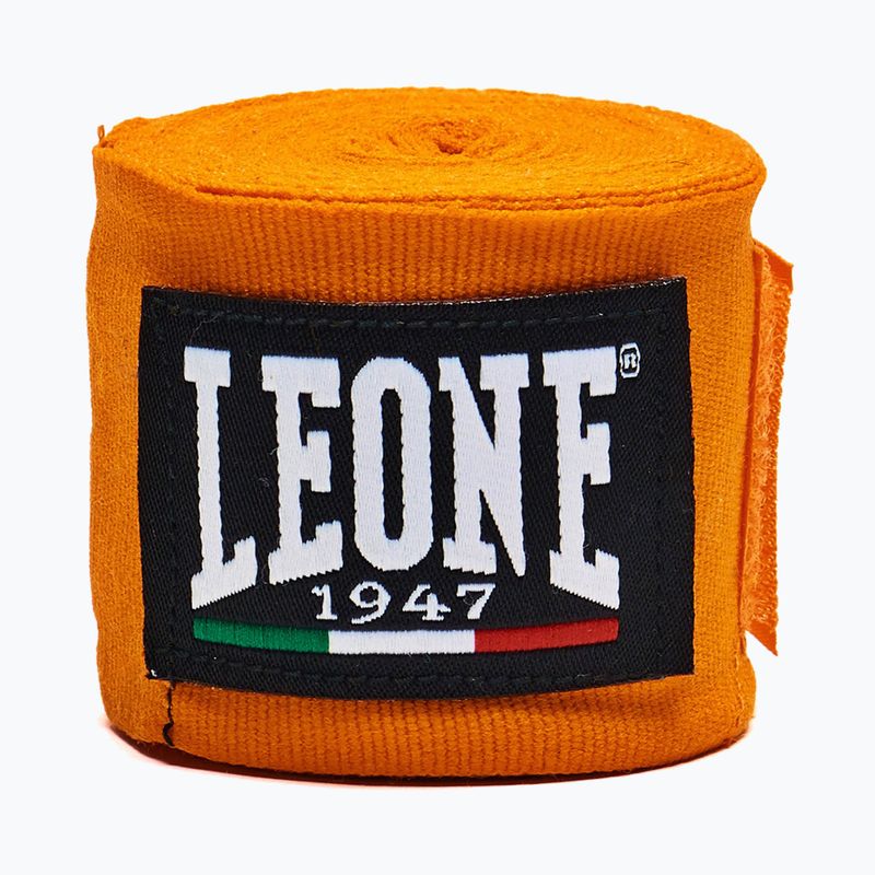 Bokso raiščiai Leone 1947 Hand Wraps 350 cm orange 2