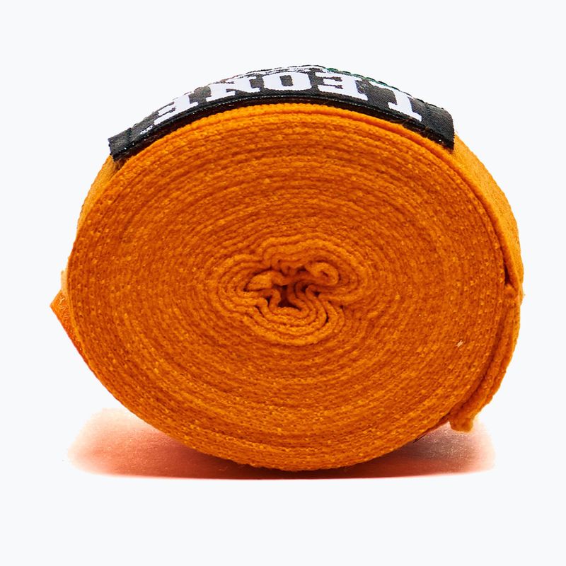 Bokso raiščiai Leone 1947 Hand Wraps 350 cm orange 4