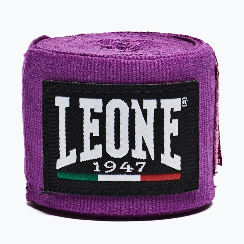 Bokso raiščiai Leone 1947 Hand Wraps 350 cm violet/purple 2