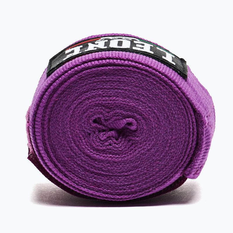 Bokso raiščiai Leone 1947 Hand Wraps 350 cm violet/purple 4