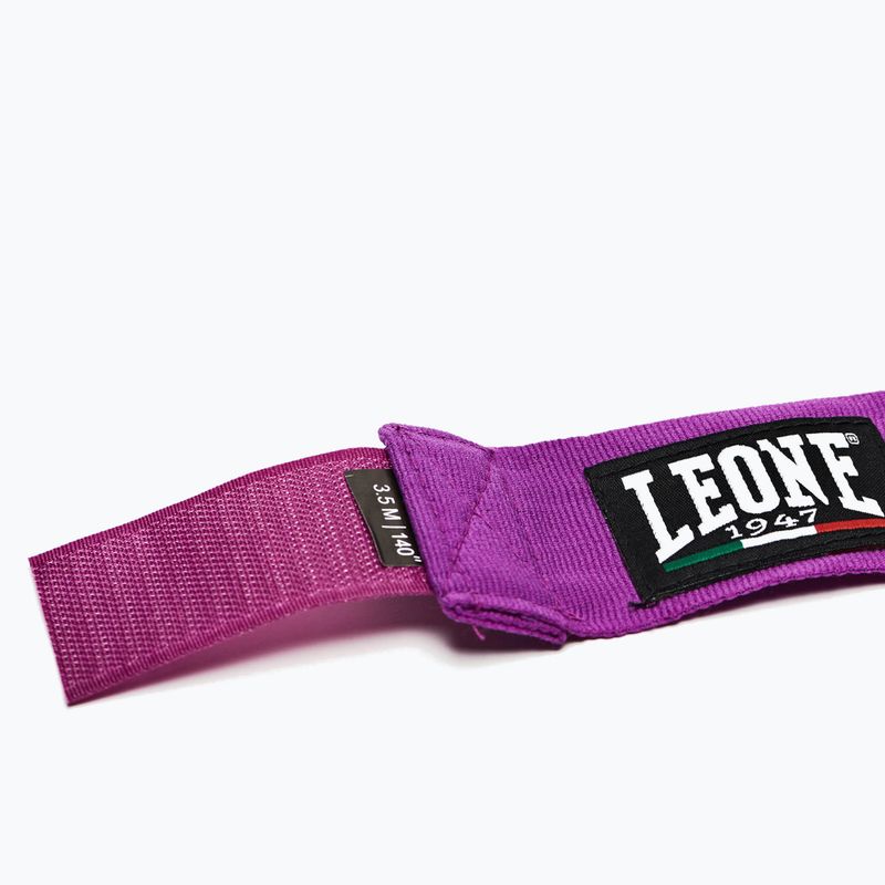Bokso raiščiai Leone 1947 Hand Wraps 350 cm violet/purple 5
