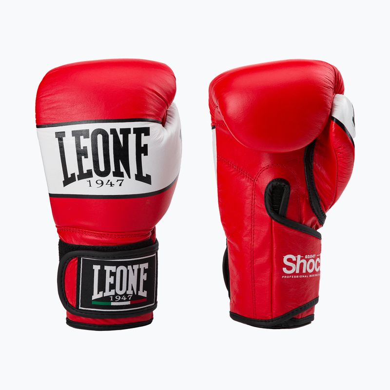 LEONE 1947 Shock raudonos bokso pirštinės GN047 3