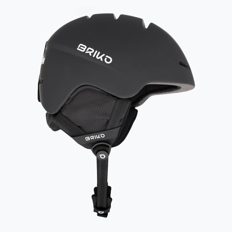 "Briko Teide" matinis juodas slidinėjimo šalmas 4