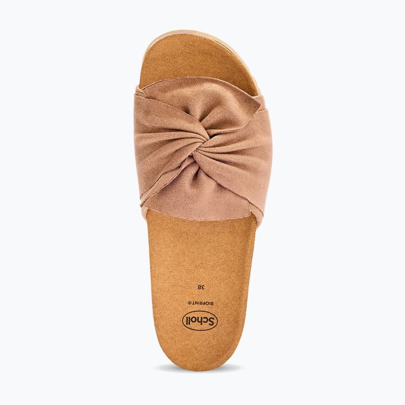 Moteriškos šlepetės Scholl Princess Med camel 4