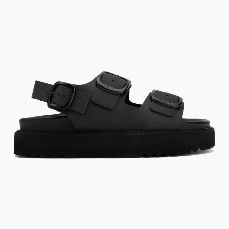 Moteriškos basutės Scholl Blake 2 Straps black 2