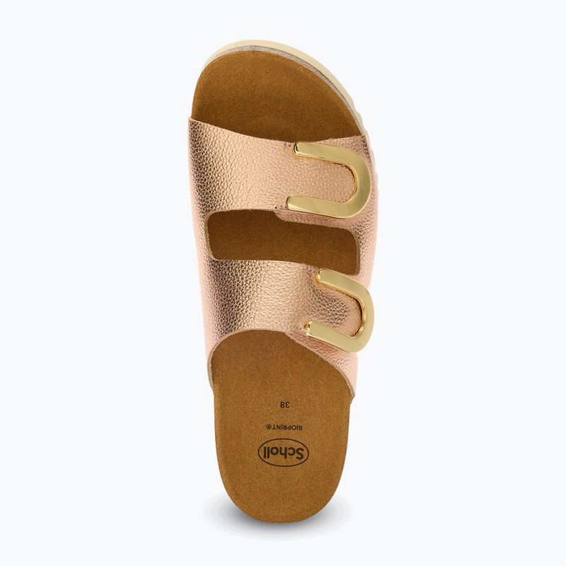 Moteriškos šlepetės Scholl Montery 2 Straps Ad Med rose/gold 4