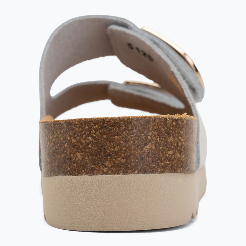 Moteriškos šlepetės Scholl Montery 2 Straps Ad Med off white 6
