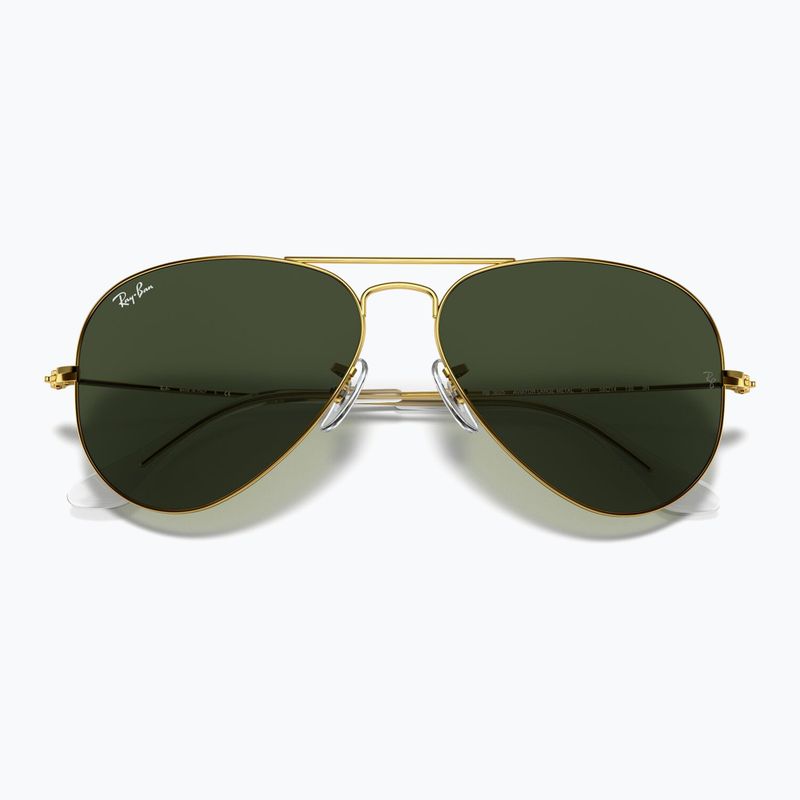 Akiniai nuo saulės Ray-Ban Aviator Classic arista gold/green g-15 3