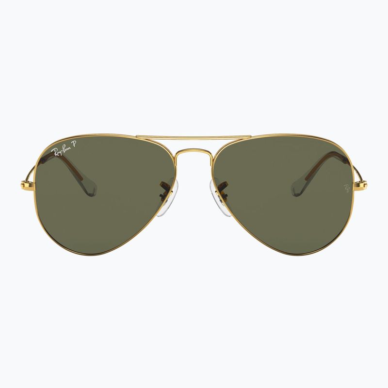 Akiniai nuo saulės Ray-Ban Aviator Classic arista gold/green g-15 polarized 2