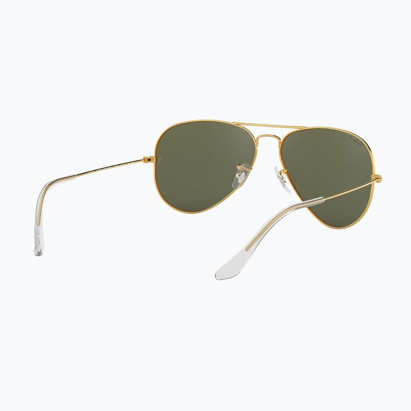 Akiniai nuo saulės Ray-Ban Aviator Classic arista gold/green g-15 polarized 6