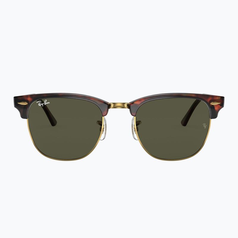 Akiniai nuo saulės Ray-Ban Clubmaster Classic tortoiseshell/gold 2