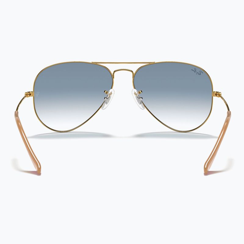 Akiniai nuo saulės Ray-Ban Aviator Classic arista gold/light blue 5