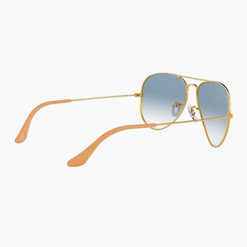 Akiniai nuo saulės Ray-Ban Aviator Classic arista gold/light blue 6