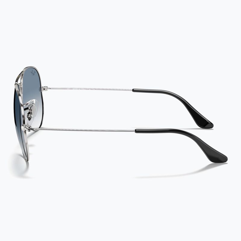 Akiniai nuo saulės Ray-Ban Aviator Classic silver/light blue 7
