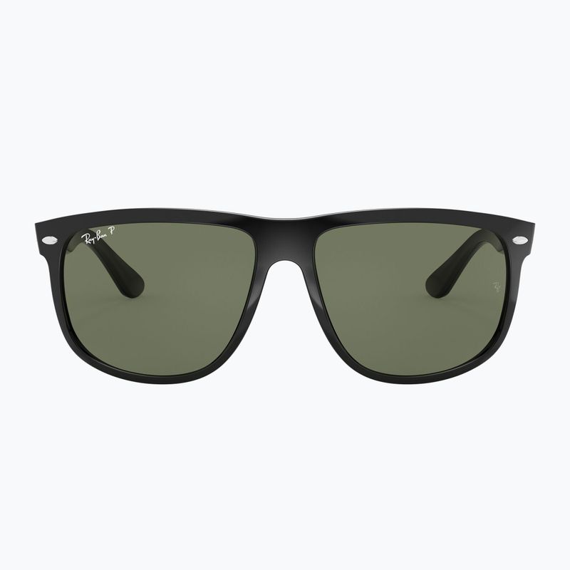 Akiniai nuo saulės Ray-Ban Boyfriend black/dark green polarized 2