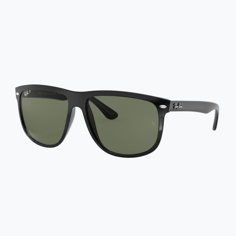 Akiniai nuo saulės Ray-Ban Boyfriend black/dark green polarized 4