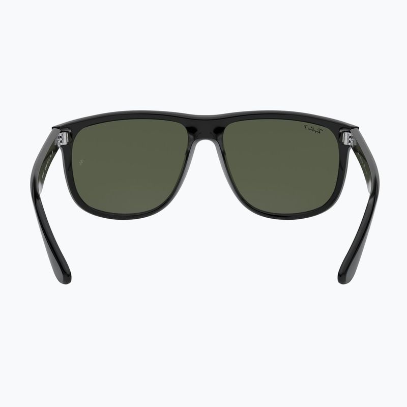 Akiniai nuo saulės Ray-Ban Boyfriend black/dark green polarized 5
