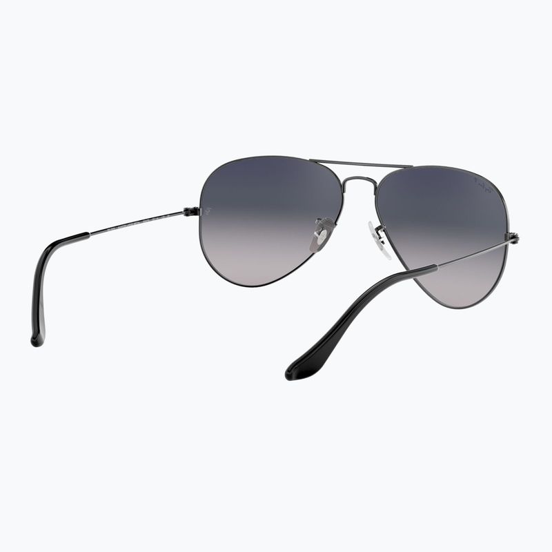 Akiniai nuo saulės Ray-Ban Aviator Classic gunmetal/blue polarized 6