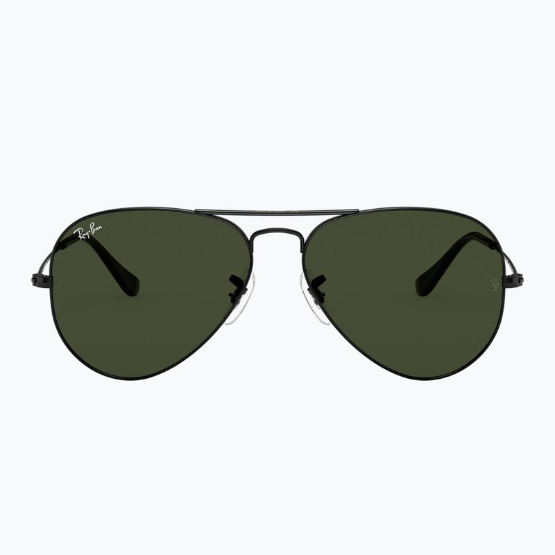 Akiniai nuo saulės Ray-Ban Aviator Classic black/green g-15 2
