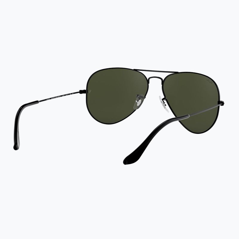 Akiniai nuo saulės Ray-Ban Aviator Classic black/green g-15 6