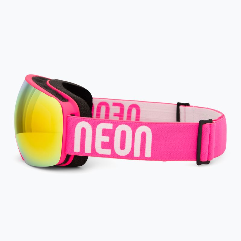 Slidinėjimo akiniai Neon Beam pink/mirror red 4