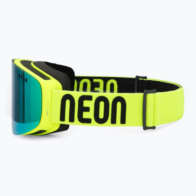 Slidinėjimo akiniai Neon Light yellow/mirror green 4