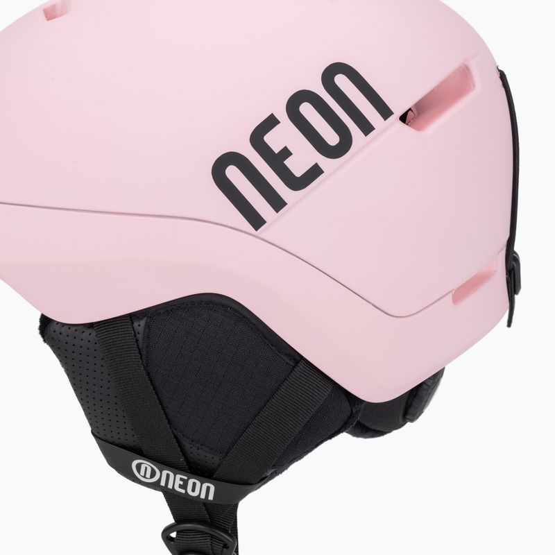 Slidinėjimo šalmas Neon Summit light pink/black 7
