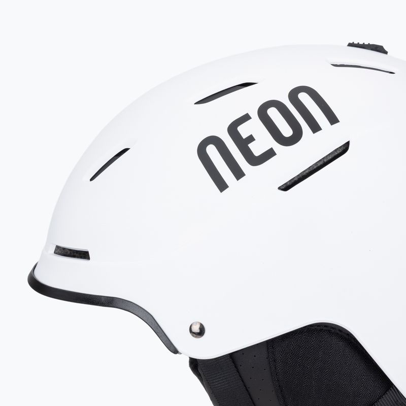 Slidinėjimo šalmas Neon Alpha white/black 7