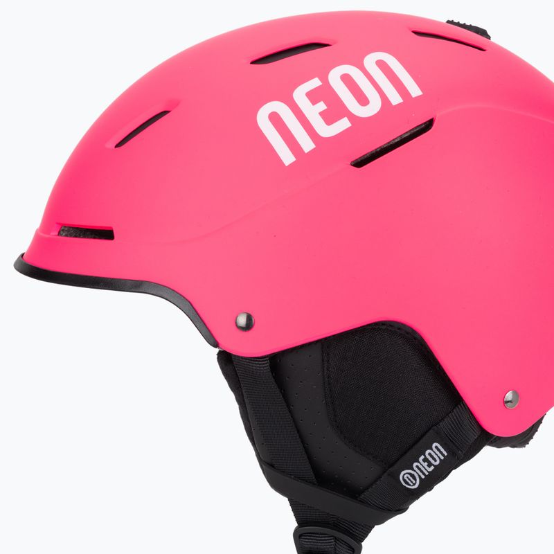 Slidinėjimo šalmas Neon Alpha pink/white 7