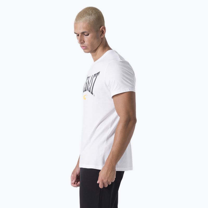 Vyriški marškinėliai Everlast Iconic Logo off white 3