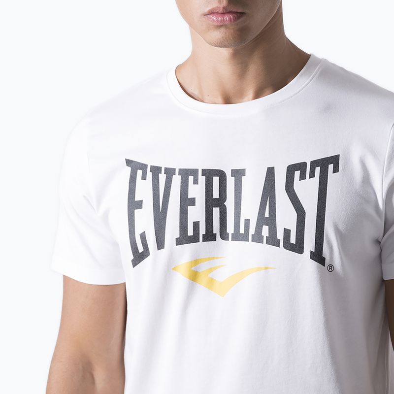 Vyriški marškinėliai Everlast Iconic Logo off white 4