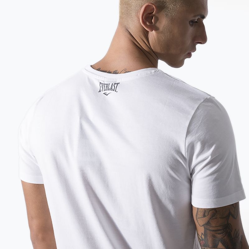 Vyriški marškinėliai Everlast Iconic Logo off white 5