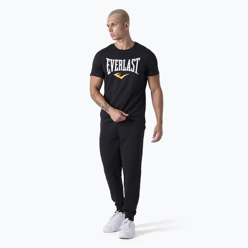 Vyriški marškinėliai Everlast Iconic Logo black 2