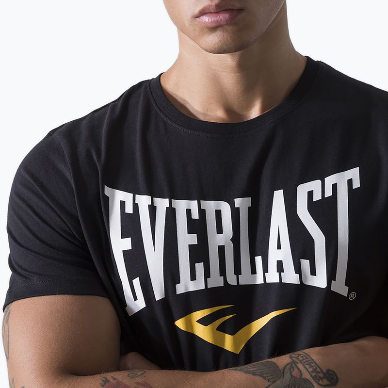 Vyriški marškinėliai Everlast Iconic Logo black 4