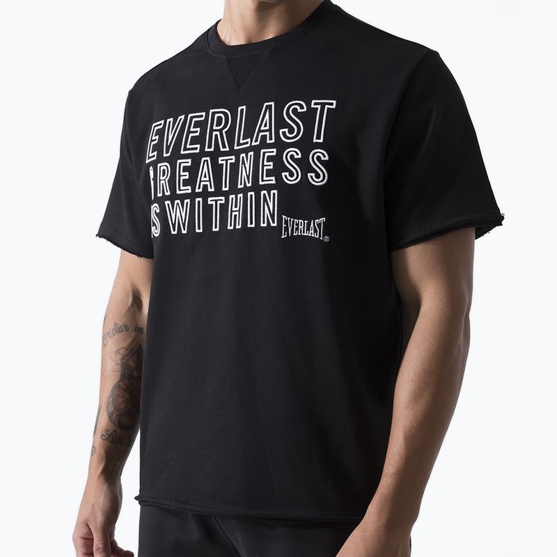 Vyriški marškinėliai Everlast Neutrals black 4