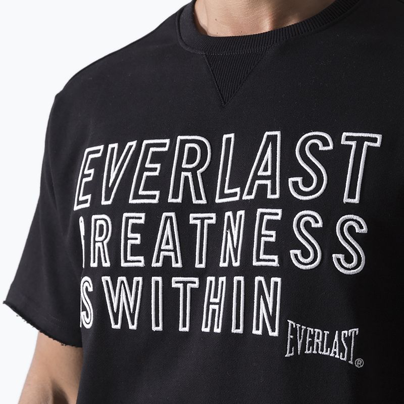 Vyriški marškinėliai Everlast Neutrals black 5