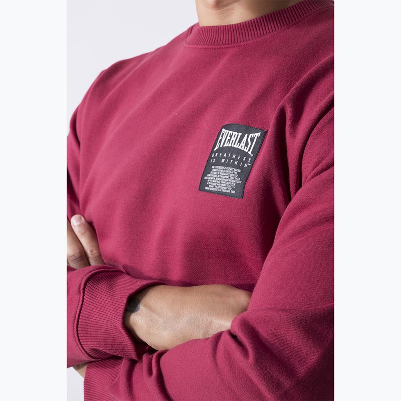 Vyriškas džemperis Everlast Neutrals Crewneck bordeaux 4