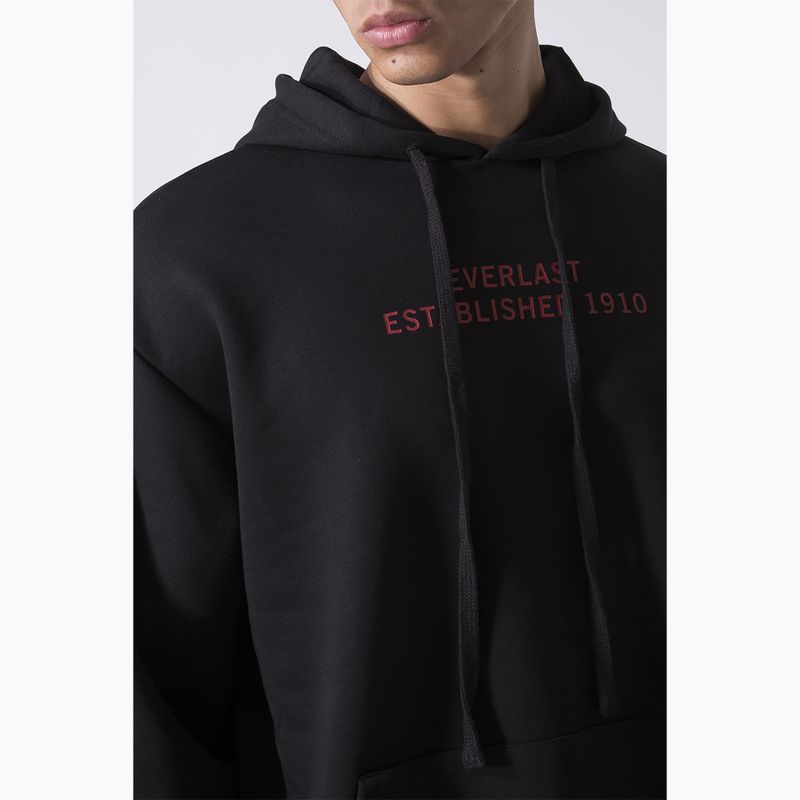 Vyriškas džemperis Everlast Streetwear Hoodie black/red 5