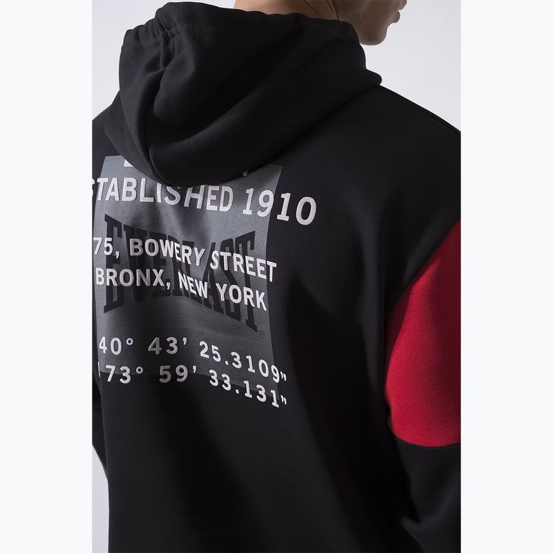 Vyriškas džemperis Everlast Streetwear Hoodie black/red 5