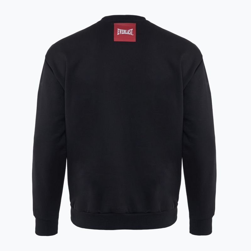 Vyriškas džemperis Everlast Streetwear Crewneck black/red 2