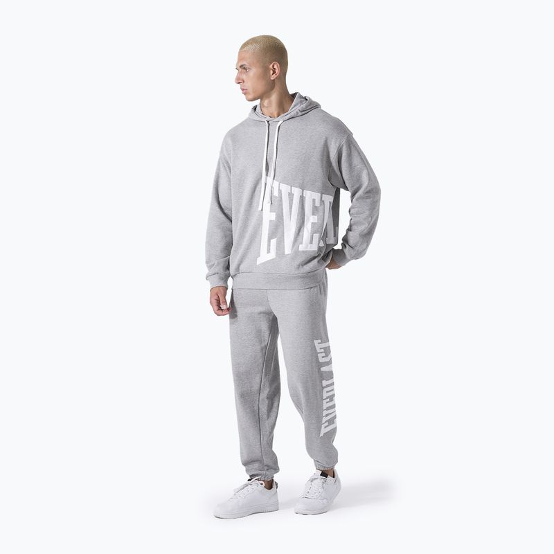 Vyriškas džemperis Everlast Exclusive Hoodie Logo grey/melange 2