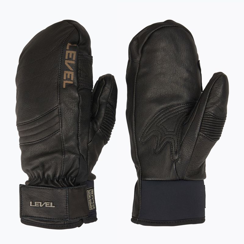 Vyriškos slidinėjimo pirštinės Level Rexford Mitt black