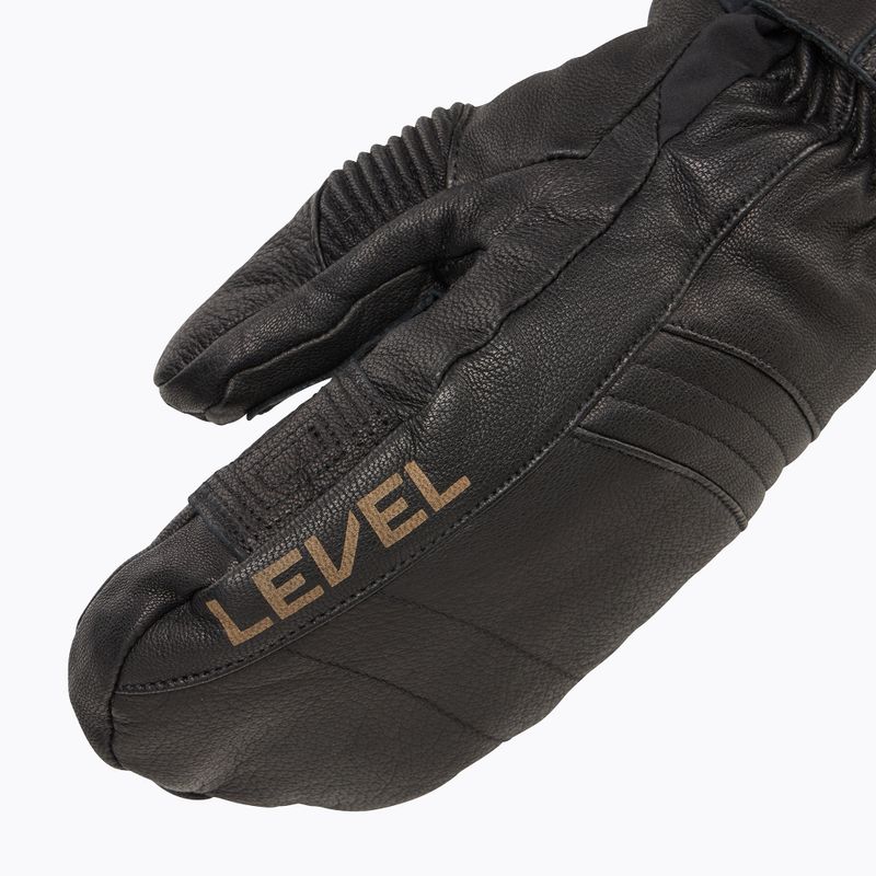 Vyriškos slidinėjimo pirštinės Level Rexford Mitt black 4