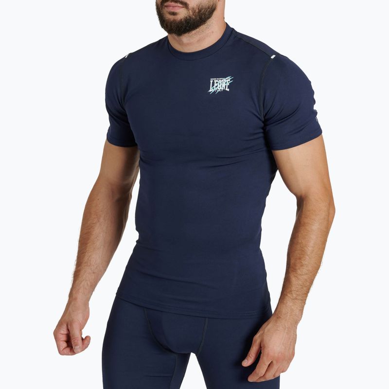 Vyriški marškinėliai LEONE 1947 Primal Instict Rashguard blue