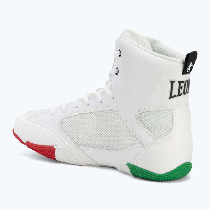 Bokso batai LEONE 1947 Premium black/lime/blue/white 3