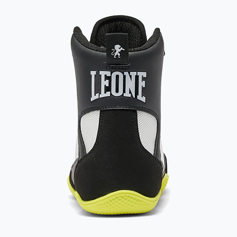 Bokso bateliai LEONE 1947 Premium Boxing black/lime/black/lime 4